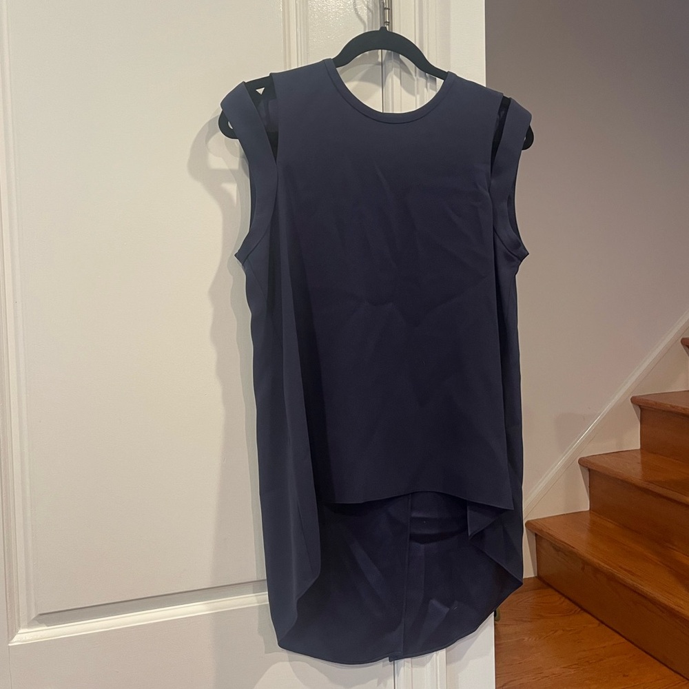 BCBGMaxAzria Navy Top